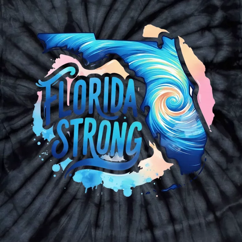 Support Florida Stay Western Strong F.L.O.R.I.D.A. S.T.A.T.E Tie-Dye T-Shirt