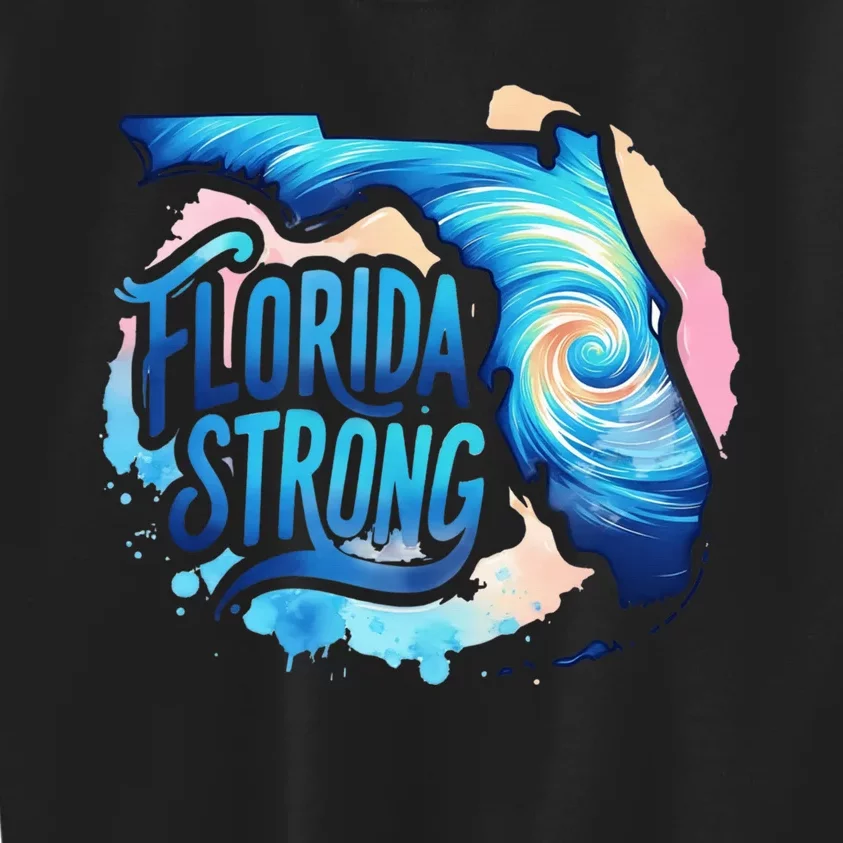 Support Florida Stay Western Strong F.L.O.R.I.D.A. S.T.A.T.E Kids Sweatshirt