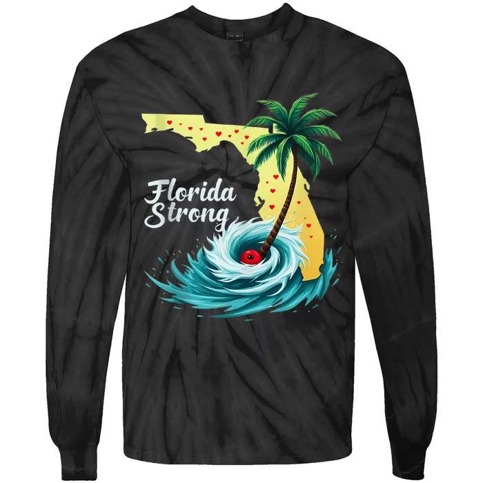 Support Florida Stay Western Strong Florida Tank Top Tie-Dye Long Sleeve Shirt