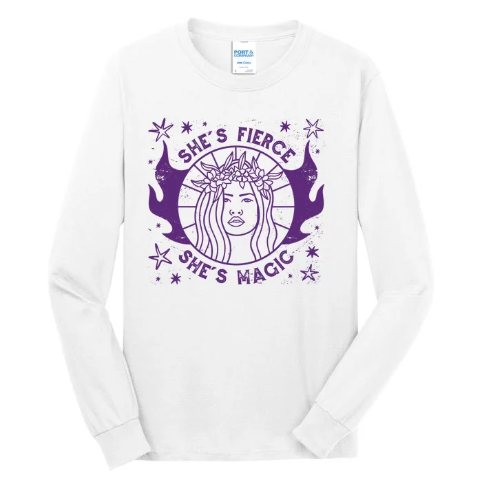 She's Fierce She's Magic Tall Long Sleeve T-Shirt