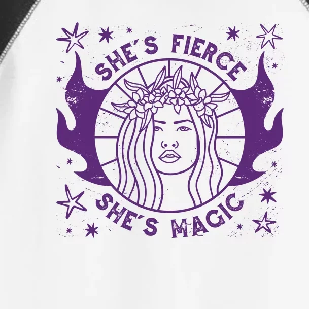 She's Fierce She's Magic Toddler Fine Jersey T-Shirt