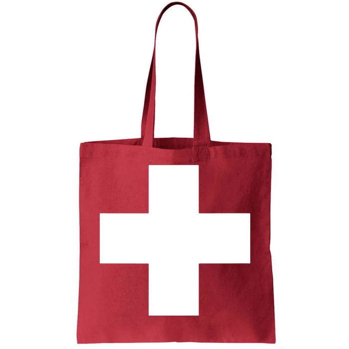 Swiss Flag Switzerland Souvenir Schweiz Gift Suisse Svizzera Tote Bag