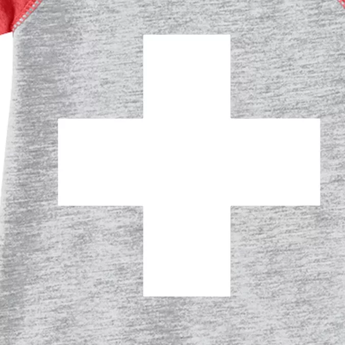 Swiss Flag Switzerland Souvenir Schweiz Gift Suisse Svizzera Infant Baby Jersey Bodysuit