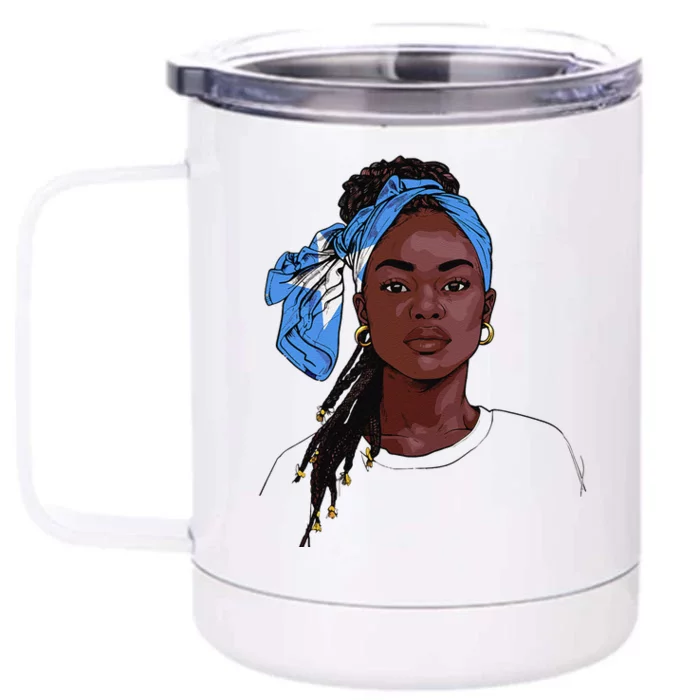 Somalian Flag Souvenirs Products Uniform For Women Somalia Front & Back 12oz Stainless Steel Tumbler Cup