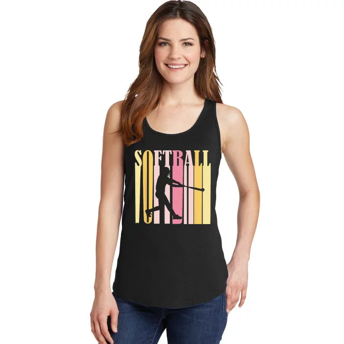 Softball for  Softball Ladies Essential Tank