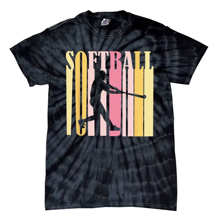 Softball for  Softball Tie-Dye T-Shirt