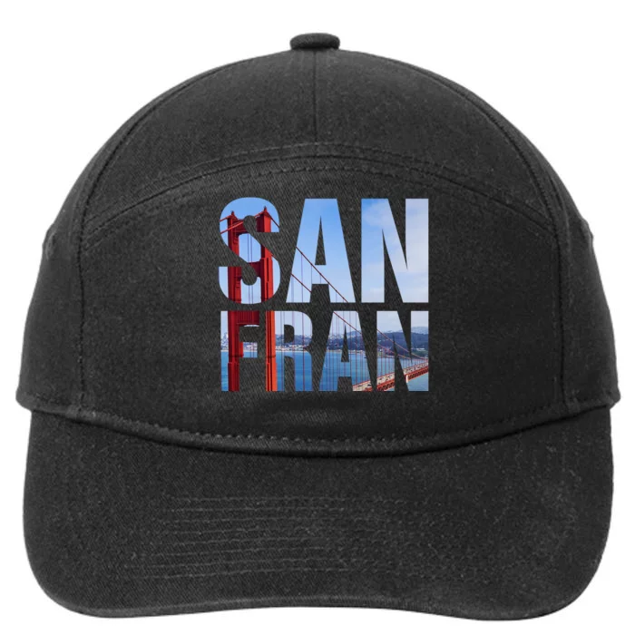 San Fran 7-Panel Snapback Hat