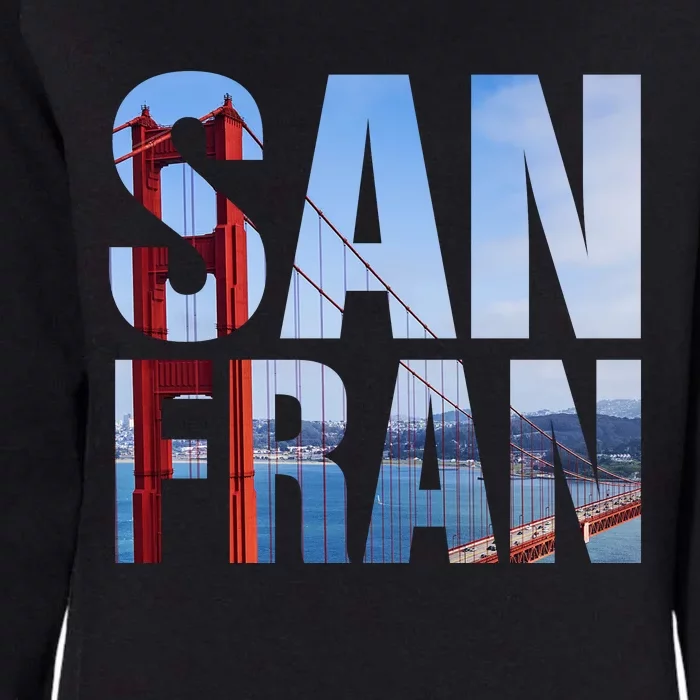 San Fran Womens California Wash Sweatshirt