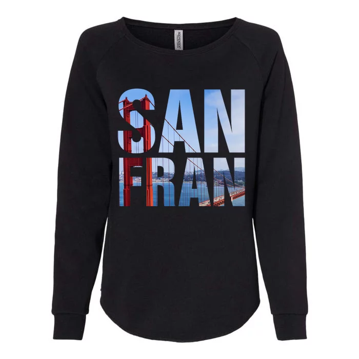 San Fran Womens California Wash Sweatshirt