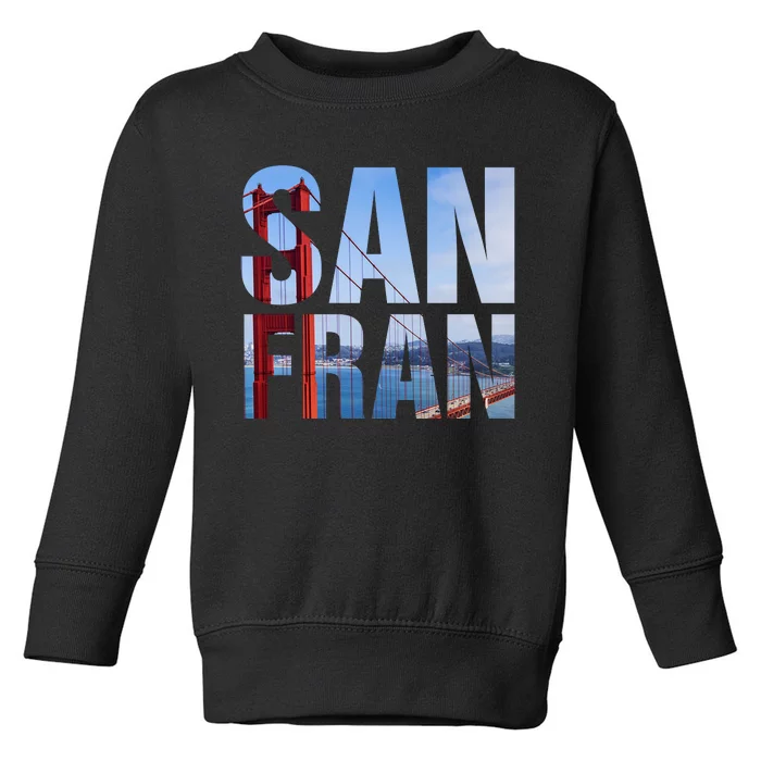 San Fran Toddler Sweatshirt