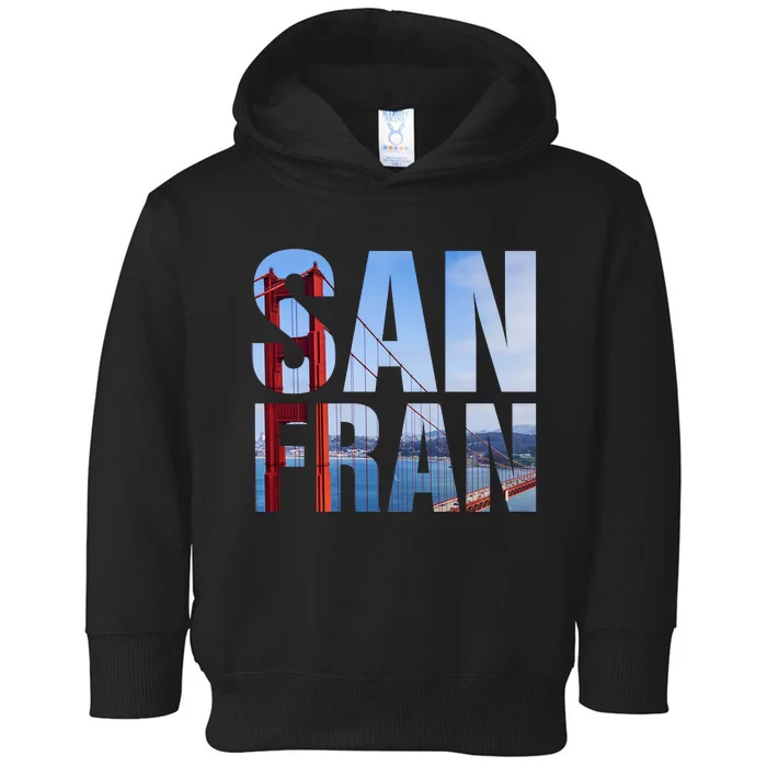 San Fran Toddler Hoodie