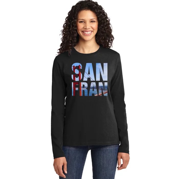 San Fran Ladies Long Sleeve Shirt