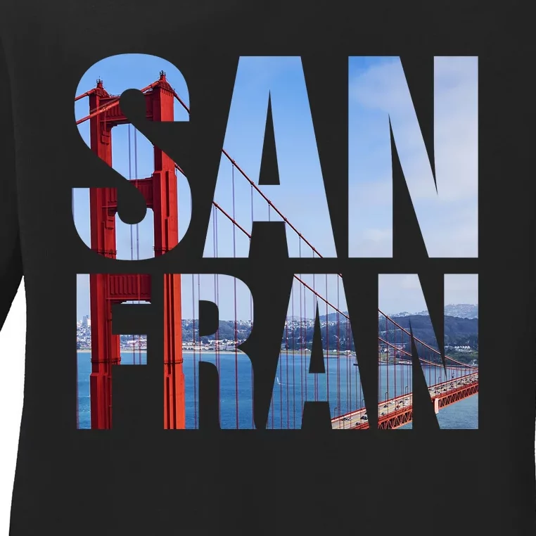 San Fran Ladies Long Sleeve Shirt