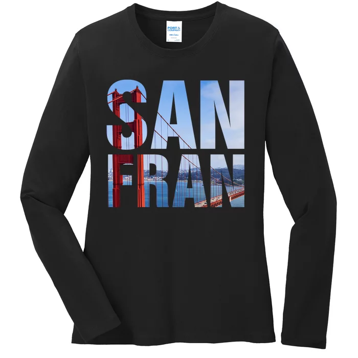 San Fran Ladies Long Sleeve Shirt