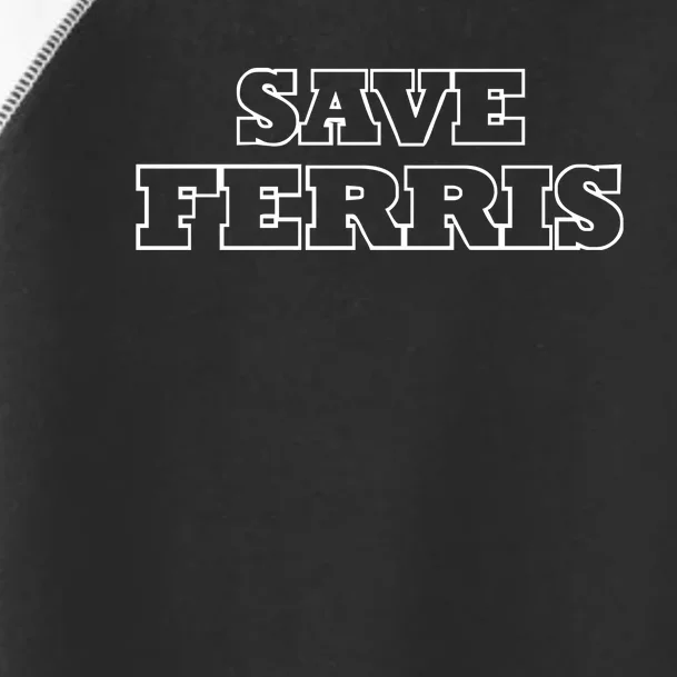 SAVE FERRIS Toddler Fine Jersey T-Shirt