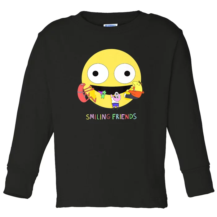 Smiling Friends Toddler Long Sleeve Shirt