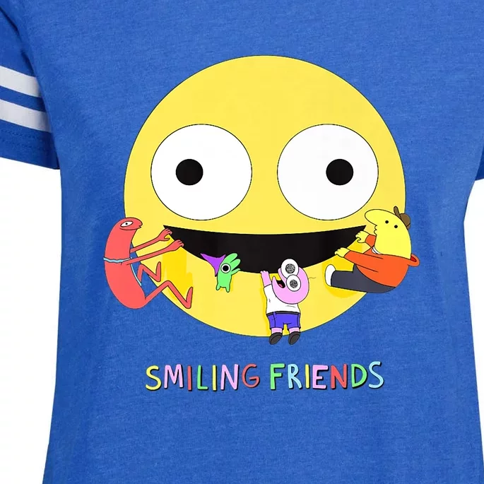 Smiling Friends Enza Ladies Jersey Football T-Shirt