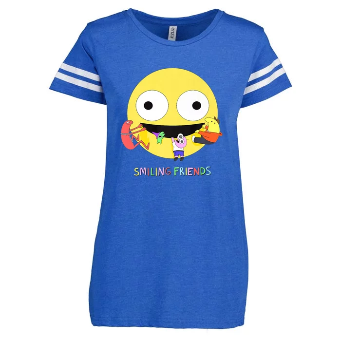 Smiling Friends Enza Ladies Jersey Football T-Shirt