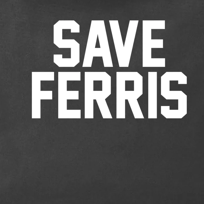 Save Ferris Zip Tote Bag