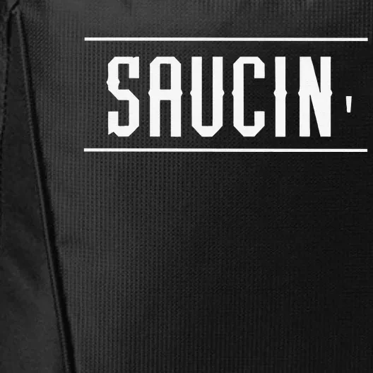 Saucin Funny City Backpack