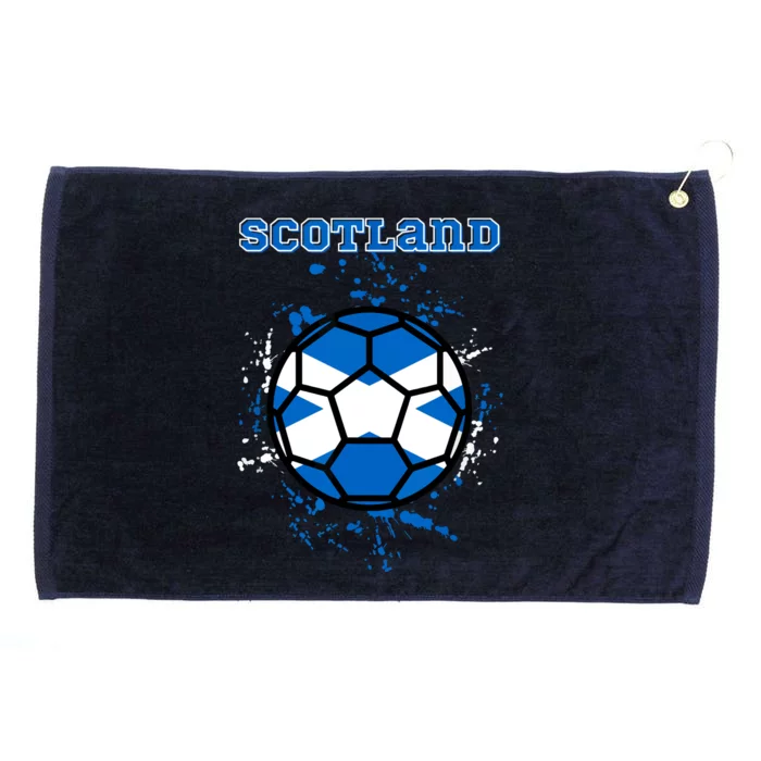 Scotland Funny Grommeted Golf Towel