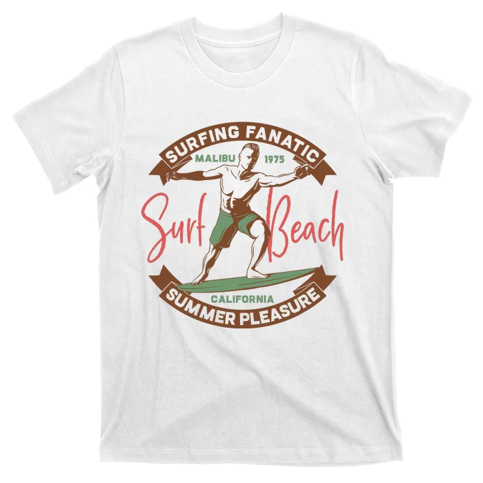 Surfing Fanatic Summer Pleasure T-Shirt