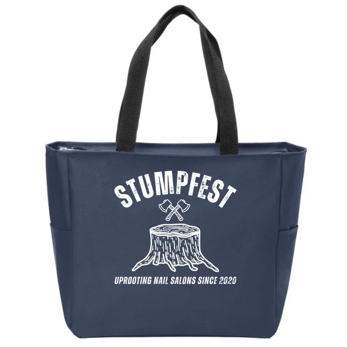 Stumpfest Funny Zip Tote Bag