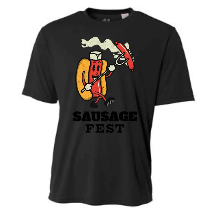 Sausage Fest Sausage Cute Gift Cooling Performance Crew T-Shirt