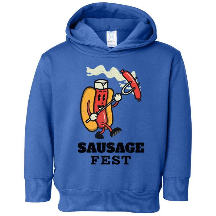 Sausage Fest Sausage Cute Gift Toddler Hoodie