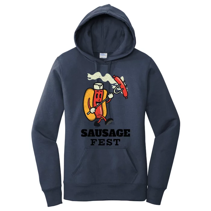 Sausage Fest Sausage Cute Gift Women's Pullover Hoodie