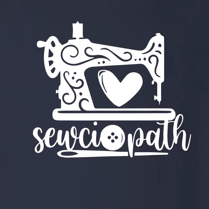 Sewciopath Funny Sewing Lover Sewer Tailor Sewing Machine Toddler Long Sleeve Shirt