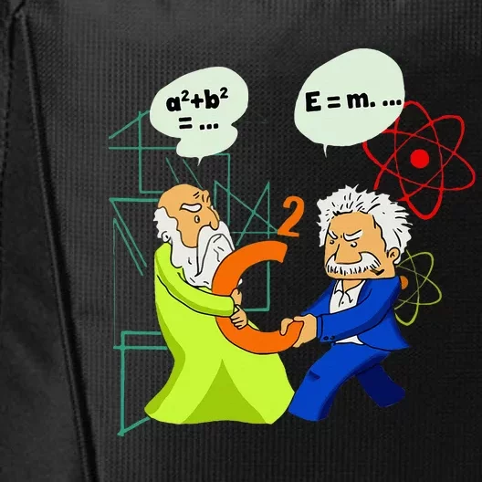 Secret Funny Science Nerdy Biology Physic Math Lover City Backpack