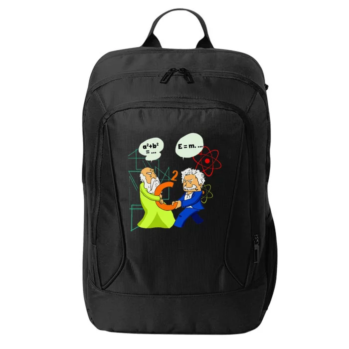 Secret Funny Science Nerdy Biology Physic Math Lover City Backpack