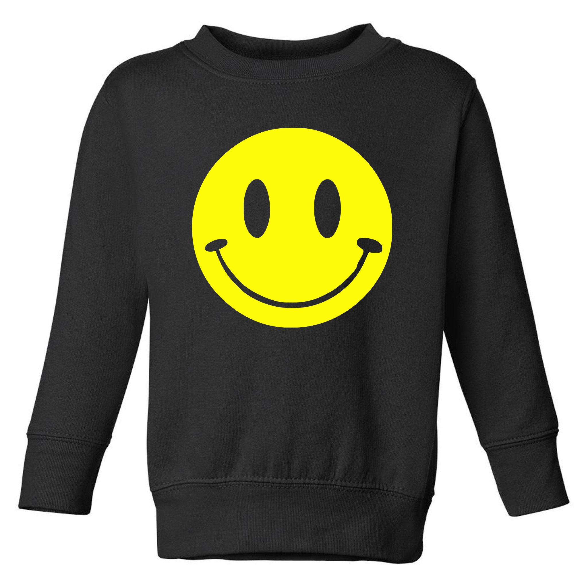 zwaarlijvigheid Patriottisch moersleutel SMILEY FACE Toddler Sweatshirt | TeeShirtPalace