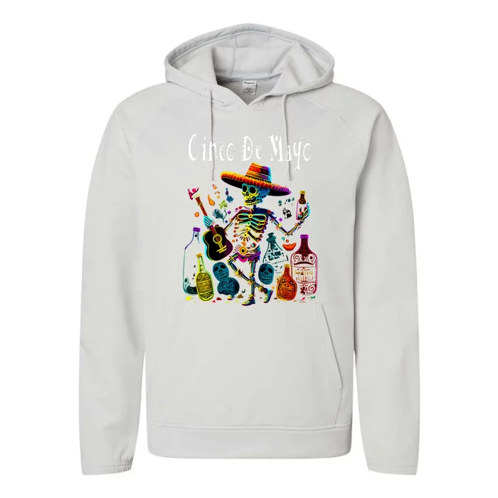 Sombrero Funny Performance Fleece Hoodie