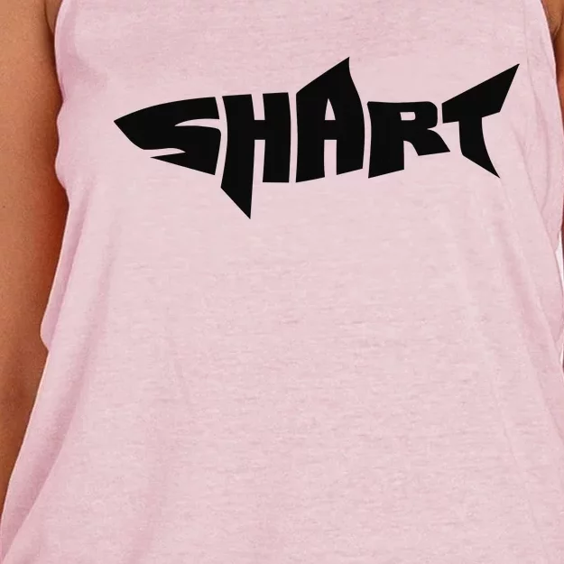 SHART FART Women's Knotted Racerback Tank