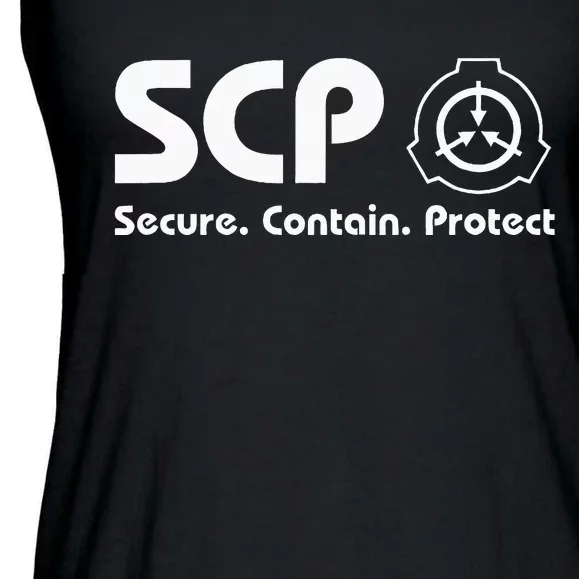 Scp Foundation Scp Secure Contain Protect Ladies Essential Flowy Tank