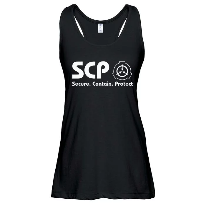 Scp Foundation Scp Secure Contain Protect Ladies Essential Flowy Tank