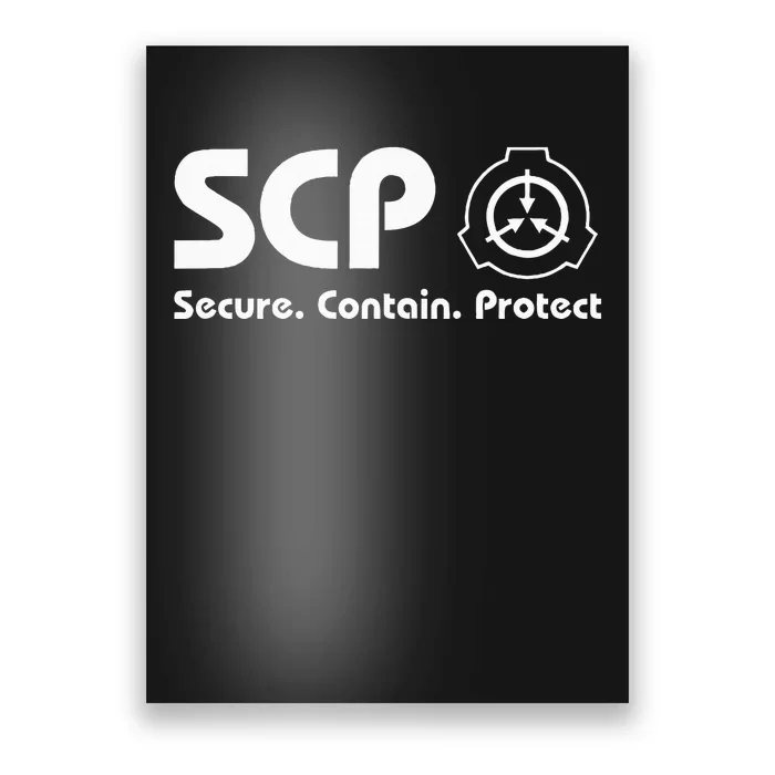 Scp Foundation Scp Secure Contain Protect Poster