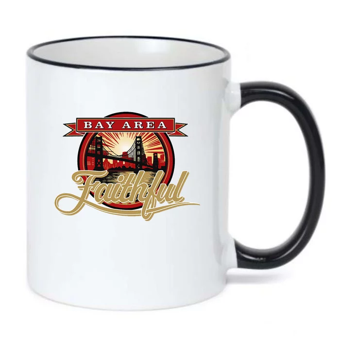 San Francisco Sunday Bay Area Faithful Black Color Changing Mug