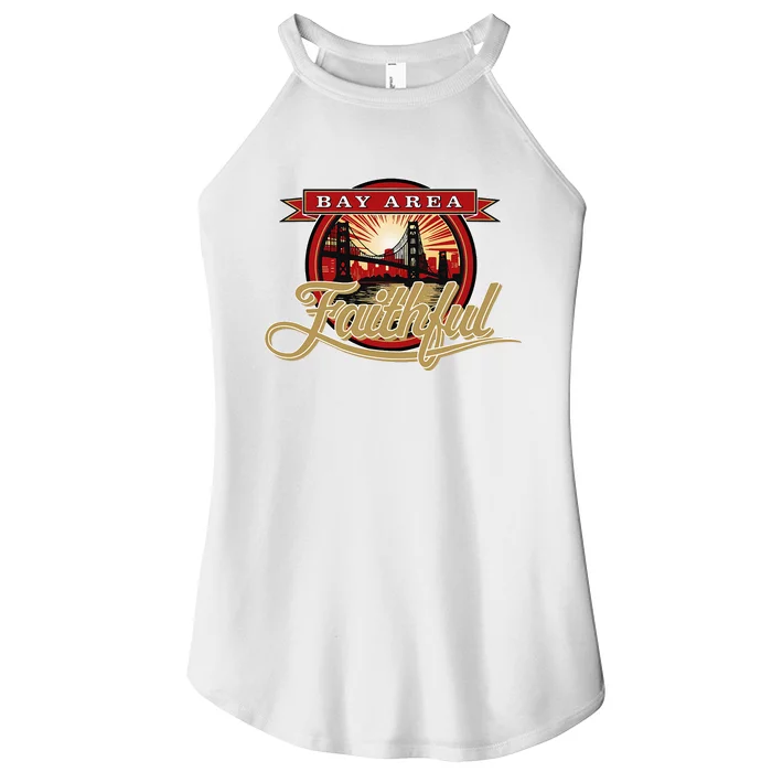 San Francisco Sunday Bay Area Faithful Women’s Perfect Tri Rocker Tank