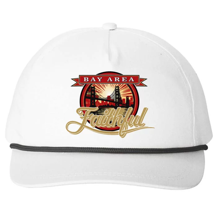 San Francisco Sunday Bay Area Faithful Snapback Five-Panel Rope Hat