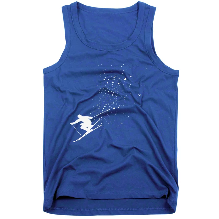 Ski Freestyle Skiing Freeski Winter Sports Skier Gift Tank Top