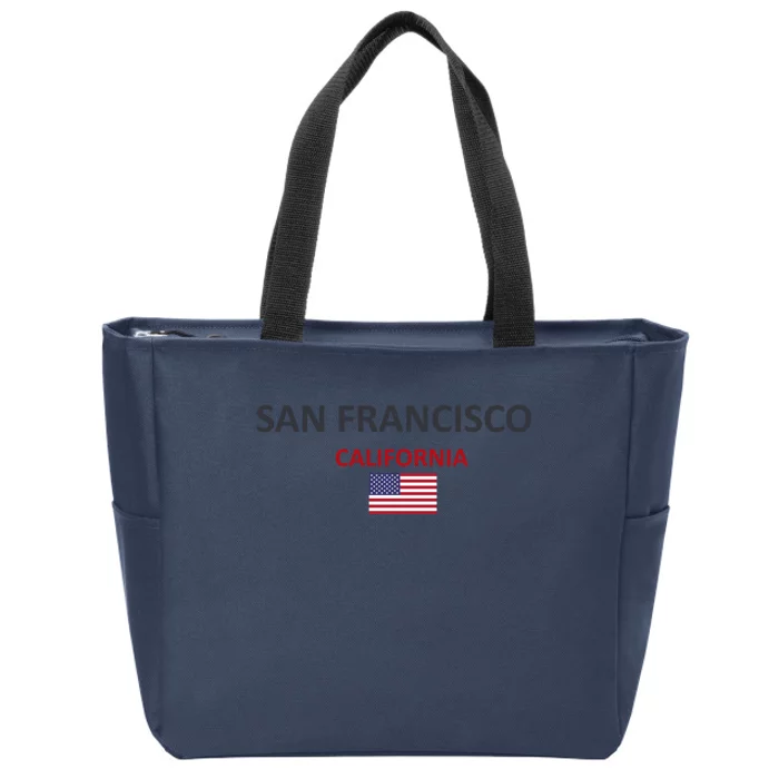 San Francisco Zip Tote Bag