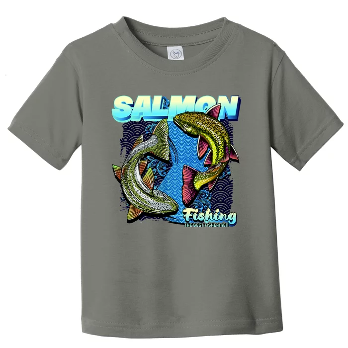 Salmon Fishing Toddler T-Shirt