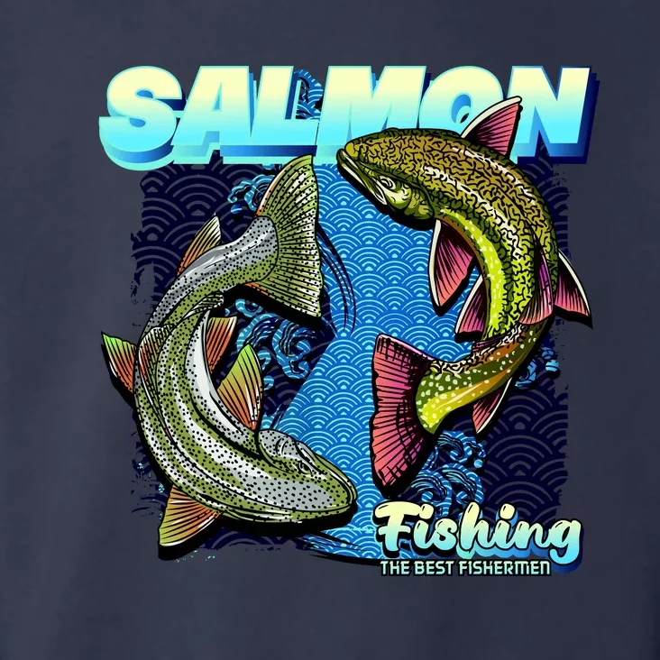 Salmon Fishing Toddler Hoodie