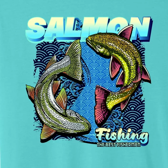 Salmon Fishing ChromaSoft Performance T-Shirt