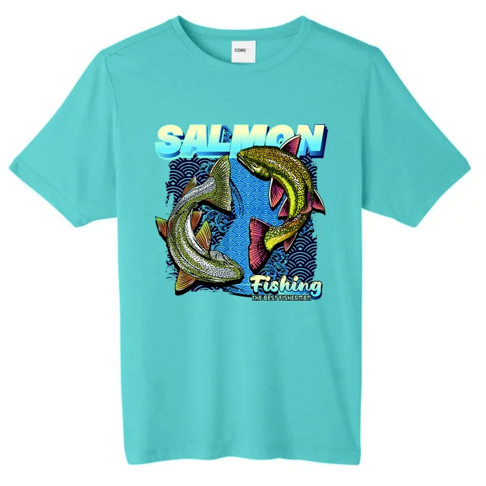 Salmon Fishing ChromaSoft Performance T-Shirt