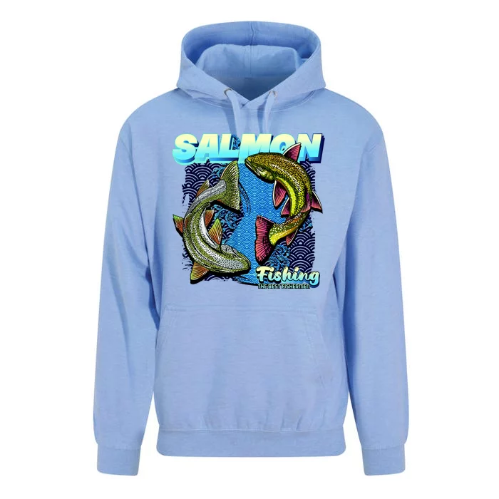 Salmon Fishing Unisex Surf Hoodie