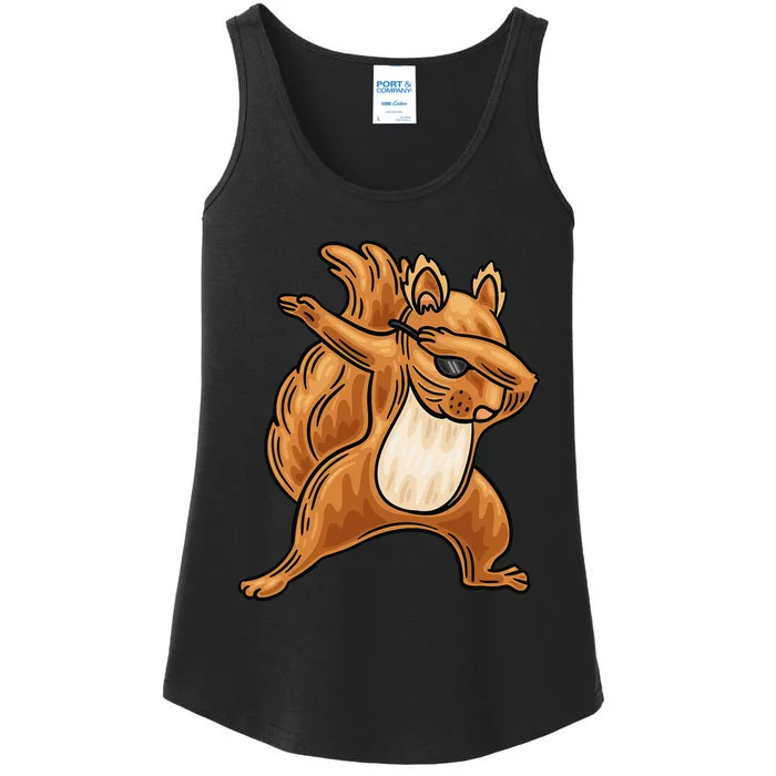 Squirrel Funny Squirrel Squirrel Lover Ladies Essential Tank